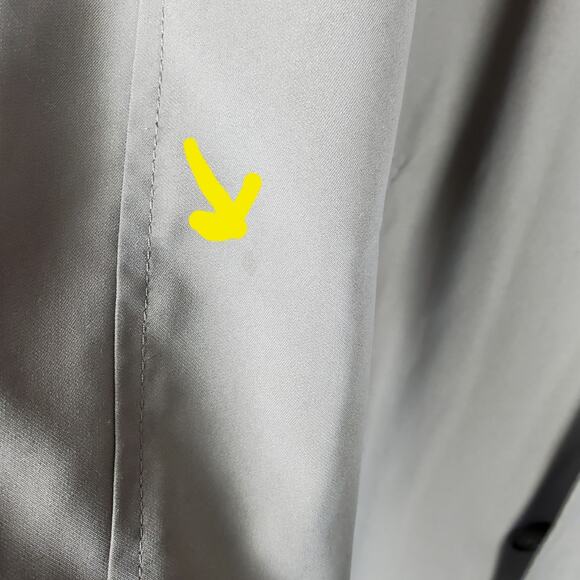 Brooks Brothers Trench Coat Mens M Tan Long Lightweight Button Closure READ DESC - Picture 4 of 16